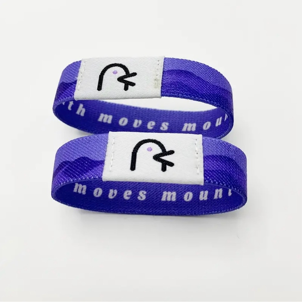 Purple Bracelet Daily Bible Verse NFC